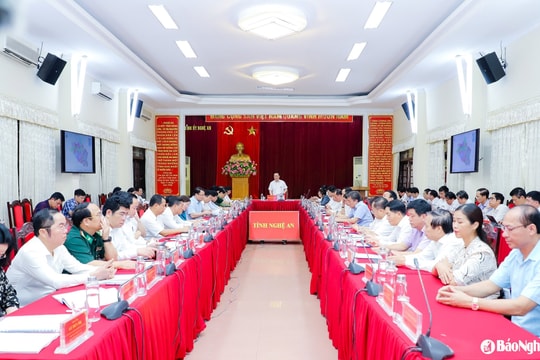 Kết luận của Ban Chấp hành Đảng bộ tỉnh Nghệ An về Đề án sắp xếp, tổ chức lại đơn vị hành chính cấp xã