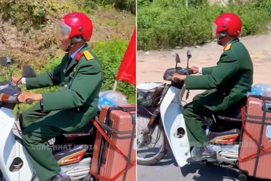 Chuyện ít biết về cựu binh Nghệ An đi xe máy hơn 1.000km xem diễu binh 30/4