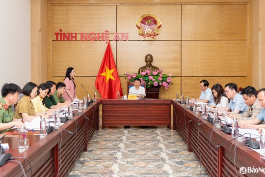 Rà soát công tác tổ chức Lễ hội Làng Sen năm 2025