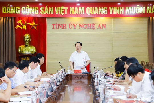 Bí thư Tỉnh ủy: Xây dựng, lan toả, củng cố niềm tin của cán bộ, đảng viên và nhân dân