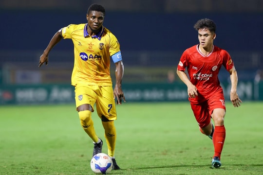 Những con số thống kê cặp đấu Thể Công Viettel và Sông Lam Nghệ An