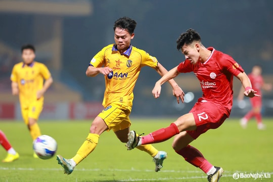 Sông Lam Nghệ An trắng tay khi làm khách trước Thể Công Viettel
