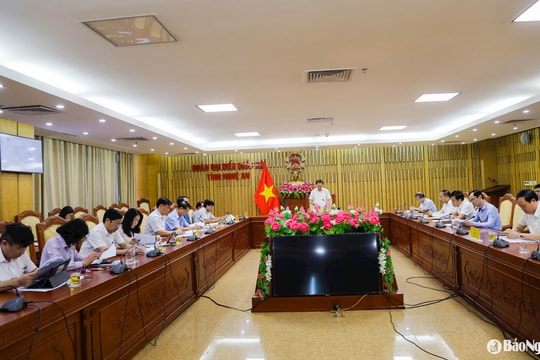 Đề xuất HĐND tỉnh thông qua chủ trương sắp xếp các đơn vị hành chính cấp xã