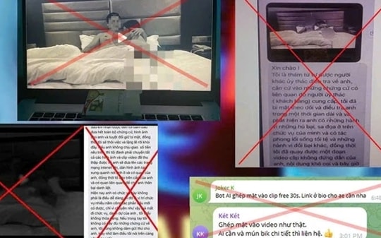 Phát hiện nhóm người nước ngoài ghép ảnh 'nhạy cảm' để tống tiền