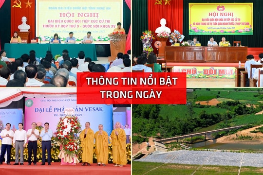 Nghệ An: Thông tin nổi bật ngày 26/4