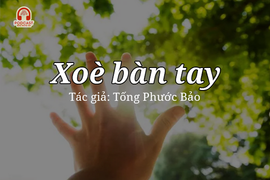 Tản văn hay: Xòe bàn tay