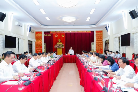 Nghệ An ban hành kế hoạch hành động thực hiện nghị quyết của Bộ Chính trị về đột phá phát triển khoa học, công nghệ, đổi mới sáng tạo và chuyển đổi số quốc gia