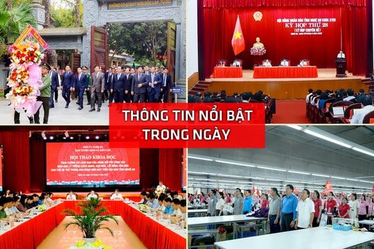 Nghệ An: Thông tin nổi bật ngày 28/4