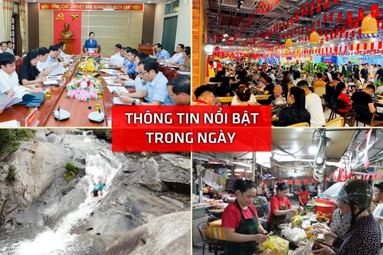 Nghệ An: Thông tin nổi bật ngày 2/5