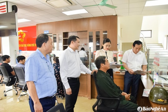 Nghệ An tăng cường chỉ đạo, kiểm tra việc chấp hành kỷ luật, kỷ cương hành chính