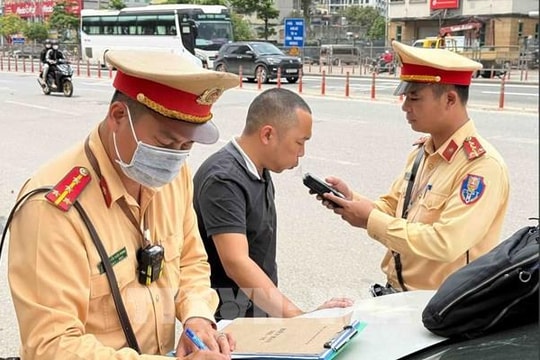 5 ngày nghỉ lễ: Hơn 9.000 ‘ma men’ bị xử lý