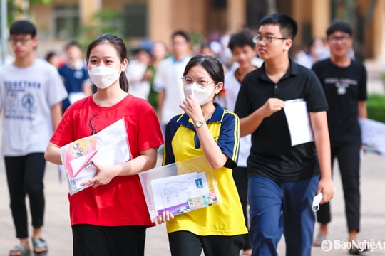 Tuyển sinh vào lớp 10 ở Nghệ An năm nay 'hạ nhiệt'