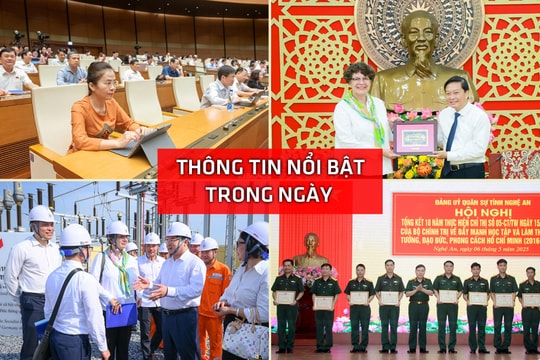 Nghệ An: Thông tin nổi bật ngày 6/5