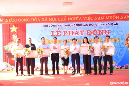 Nghệ An hưởng ứng Tháng hành động về An toàn vệ sinh lao động năm 2025