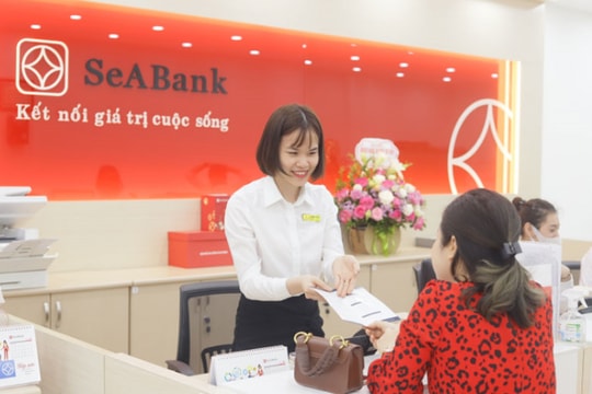 Lãi suất tiền gửi tại quầy và online của SeABank tháng 5/2025