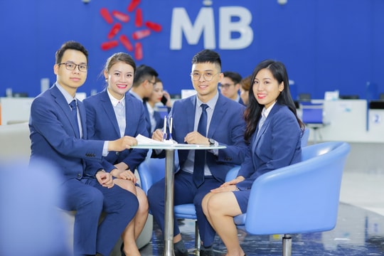 Lãi suất tiền gửi tại quầy và online của MB tháng 5/2025