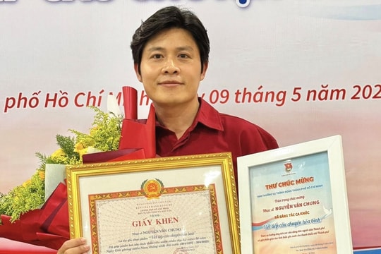 Tin vui cho nhạc sĩ Nguyễn Văn Chung 'Viết tiếp câu chuyện hòa bình'