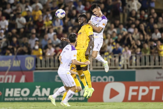 Dư âm trận thua đáng tiếc của Sông Lam Nghệ An trước Câu lạc bộ Hà Nội