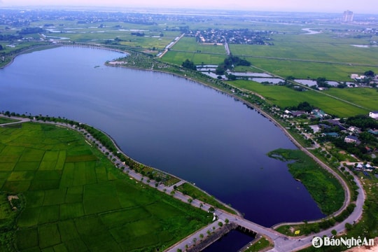 Ngắm những 'lá phổi xanh' giữa lòng thành Vinh