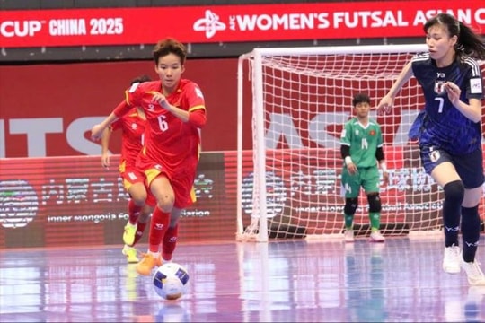 Dừng bước trước Nhật Bản, tuyển futsal nữ Việt Nam khép lại giấc mơ World Cup đầy tiếc nuối