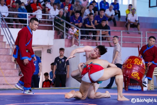 Nghệ An đăng cai Giải vô địch Vật dân tộc quốc gia năm 2025