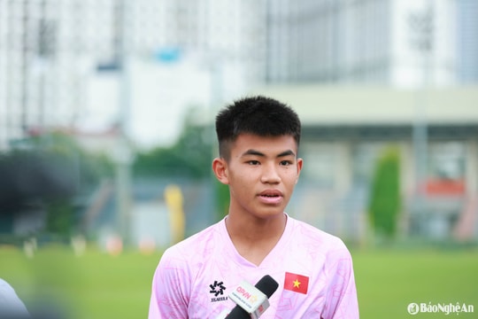Tiền vệ Nguyễn Minh Thủy: 'Sẽ nỗ lực hết mình để nắm bắt cơ hội ra sân ở đấu trường quốc tế'