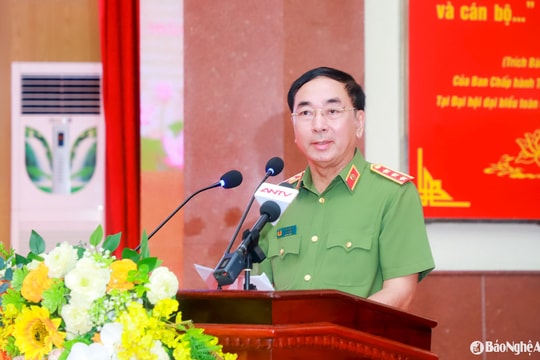 Thượng tướng Trần Quốc Tỏ: Xây dựng và tổ chức triển khai hệ giá trị, chuẩn mực văn hóa tiết kiệm, gắn với chống lãng phí