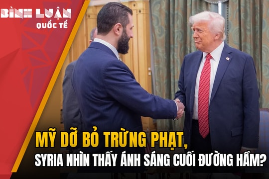 Mỹ dỡ bỏ trừng phạt, Syria nhìn thấy ánh sáng cuối đường hầm?