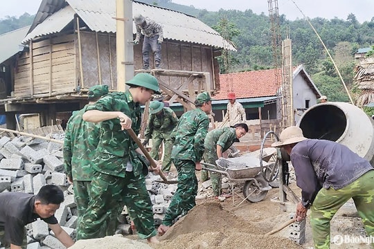 Nghệ An tập trung chiến dịch hơn 70 ngày đêm hoàn thành 4.150 căn nhà ở cho người nghèo