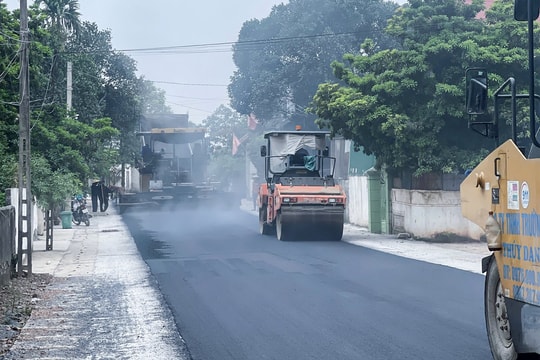 Tỷ lệ giải ngân đầu tư công 4 tháng đầu năm 2025 của huyện Nam Đàn đạt 57%