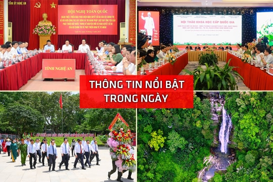 Nghệ An: Thông tin nổi bật ngày 18/5