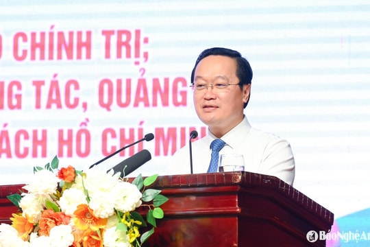 Bí thư Tỉnh ủy Nguyễn Đức Trung: Kính trọng, tự hào về Bác, nỗ lực xứng đáng là quê hương của Bác