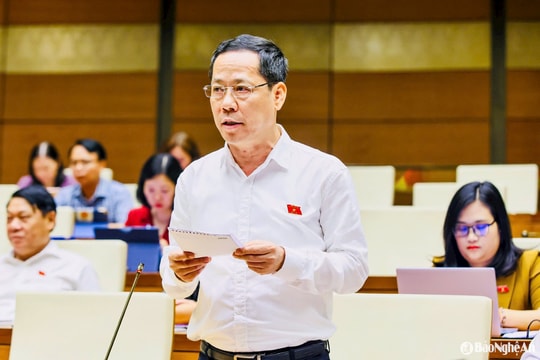 Đại biểu Quốc hội đoàn Nghệ An thảo luận các dự án luật về tổ chức Tòa án nhân dân, Viện Kiểm sát nhân dân