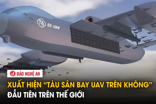 Xuất hiện ‘tàu sân bay UAV trên không’ đầu tiên trên thế giới; Châu Âu tăng sức ép với Nga