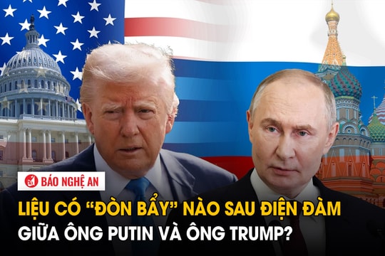 Liệu có ‘đòn bẩy’ nào sau điện đàm giữa ông Putin và ông Trump?
