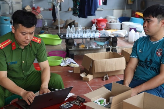 Khởi tố chủ cơ sở sản xuất mỹ phẩm giả, doanh thu 6 tỷ đồng