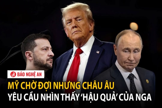 Mỹ chờ đợi nhưng châu Âu yêu cầu nhìn thấy ‘hậu quả’ của Nga