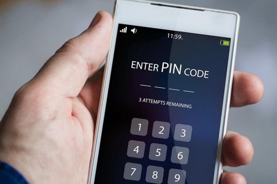 Cảnh báo những mã PIN điện thoại khiến người dùng dễ trở thành nạn nhân của tin tặc