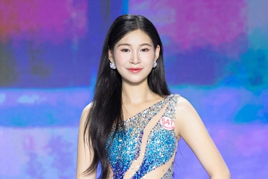 Sắc vóc cô gái dân tộc Tày cao nhất ở Hoa hậu Việt Nam 2024