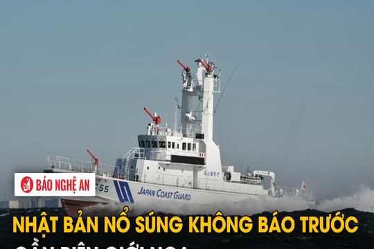 Nhật Bản nổ súng không báo trước gần biên giới Nga