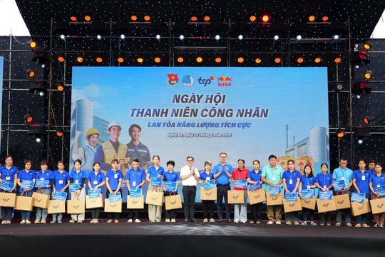 Hơn 1.500 công nhân tham gia Ngày hội Thanh niên công nhân 2025 tại Nghệ An