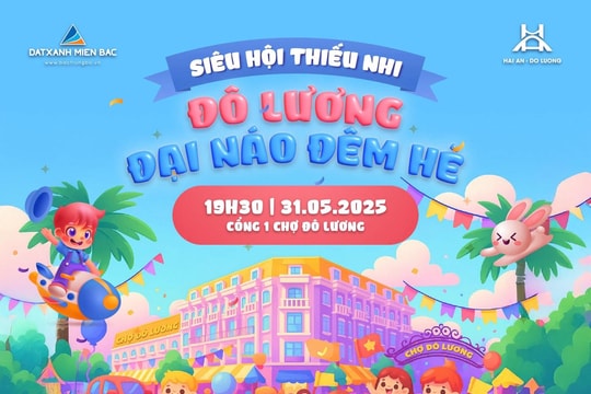 ‏'Đô Lương đại náo đêm hè' – Siêu hội thiếu nhi lớn nhất mùa hè 2025