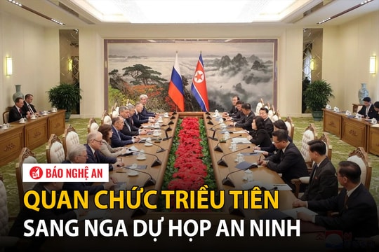 Quan chức Triều Tiên sang Nga dự họp an ninh