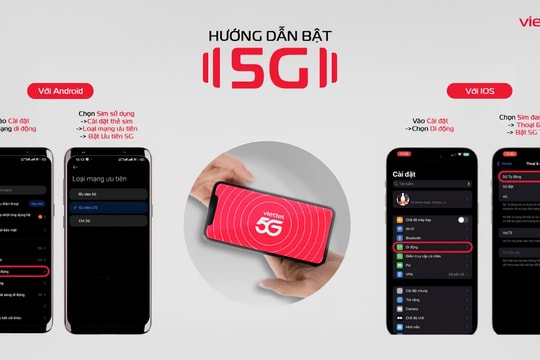 Tặng hàng chục triệu gigabit, Viettel đẩy nhanh tiến độ phổ cập 5G