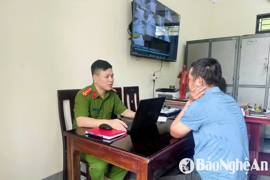 Xác định nghi phạm hành hung nữ chủ tiệm cắt tóc ở huyện Thanh Chương