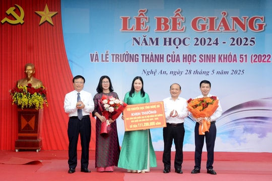 Trường THPT chuyên Phan Bội Châu tổng kết năm học 2024-2025