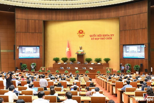 Quốc hội thảo luận về Dự án Luật sửa đổi, bổ sung một số điều của Luật Quy hoạch