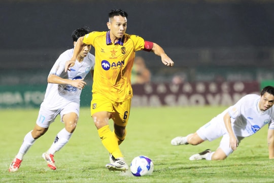 Vòng 24 V.League khiến Sông Lam Nghệ An 'thiệt đơn, thiệt kép'