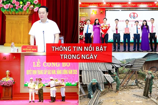 Nghệ An: Thông tin nổi bật ngày 30/5