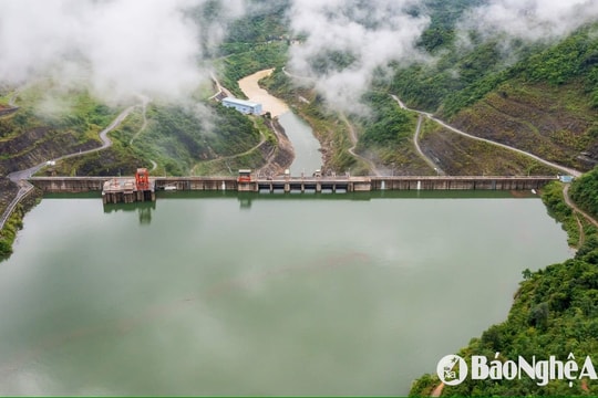 Thủy điện Bản Vẽ điều tiết lũ, cắt giảm tới 93% lưu lượng đỉnh